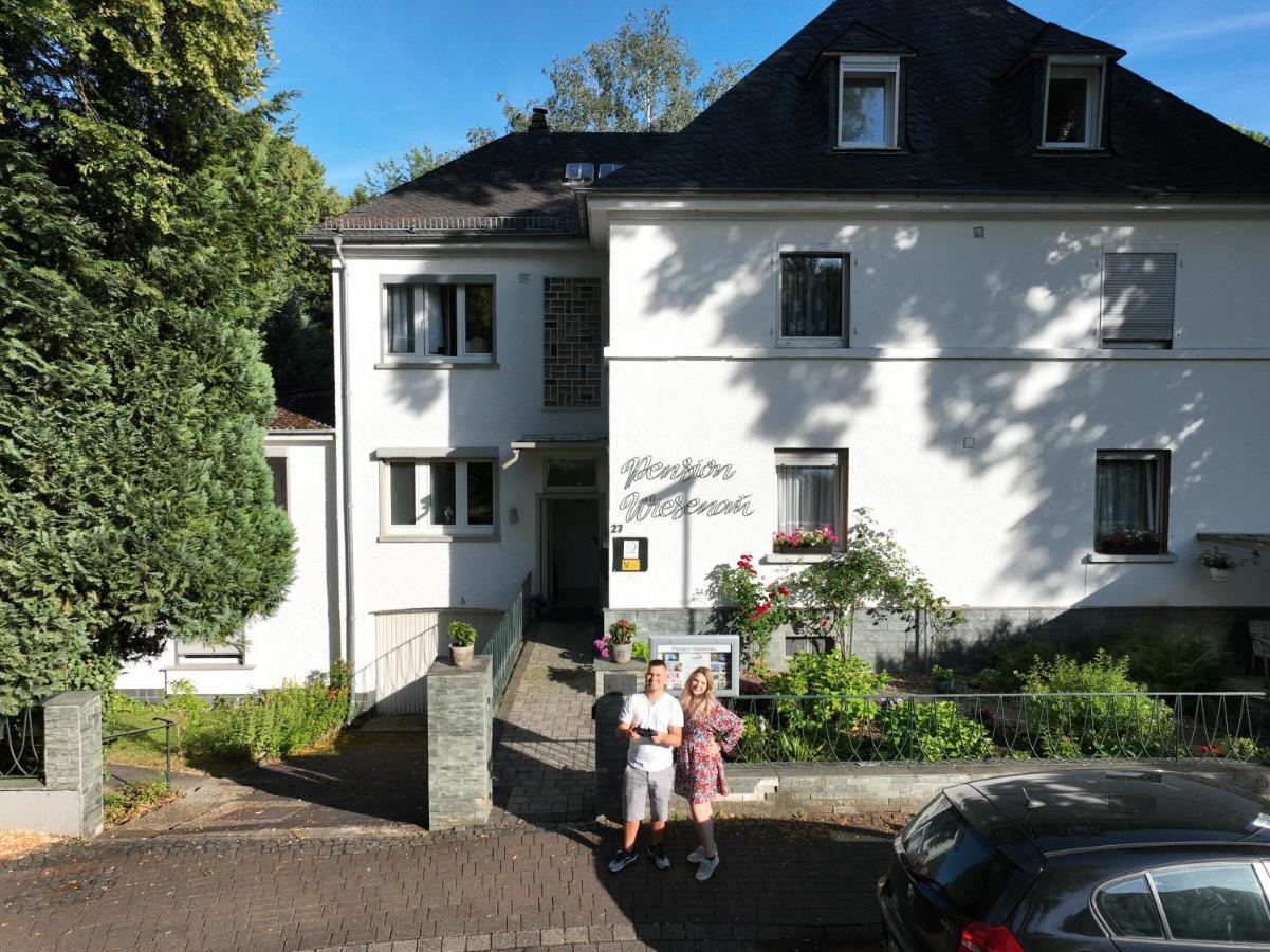 Hotel Pension Wiesenau Salzhausen Dış mekan fotoğraf