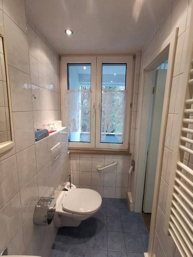 Hotel Pension Wiesenau Salzhausen Dış mekan fotoğraf