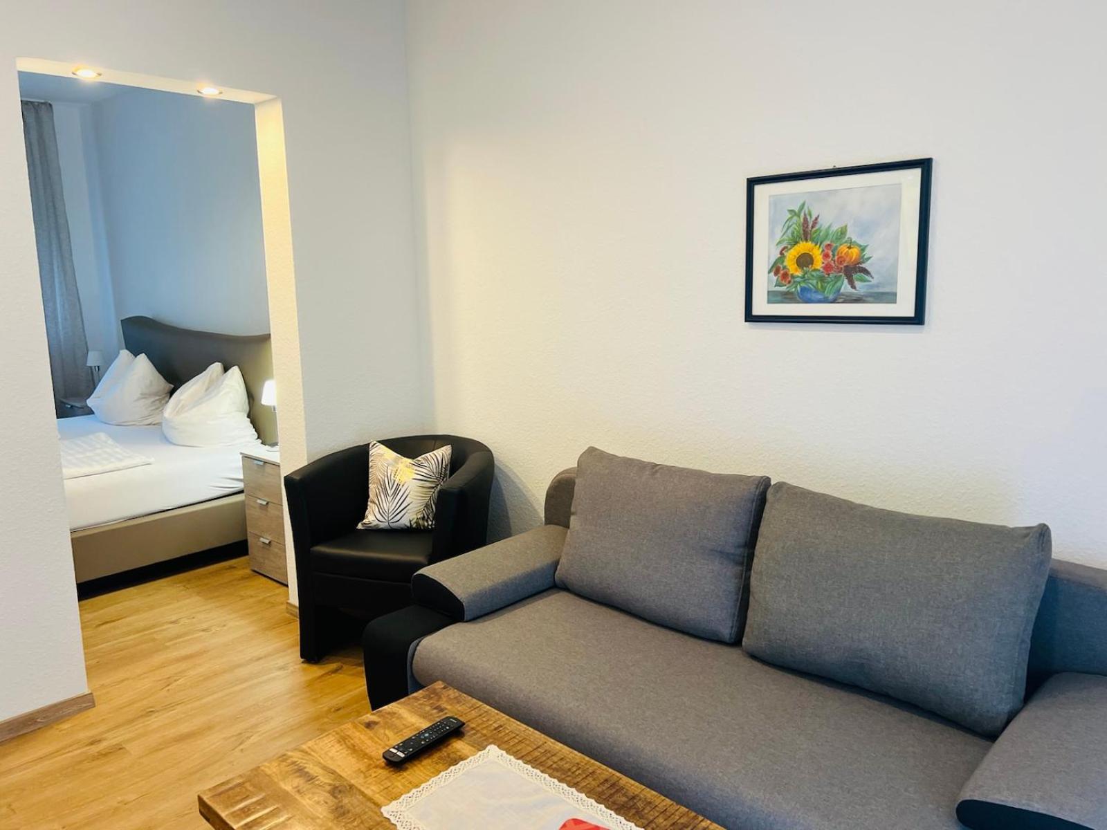 Hotel Pension Wiesenau Salzhausen Dış mekan fotoğraf