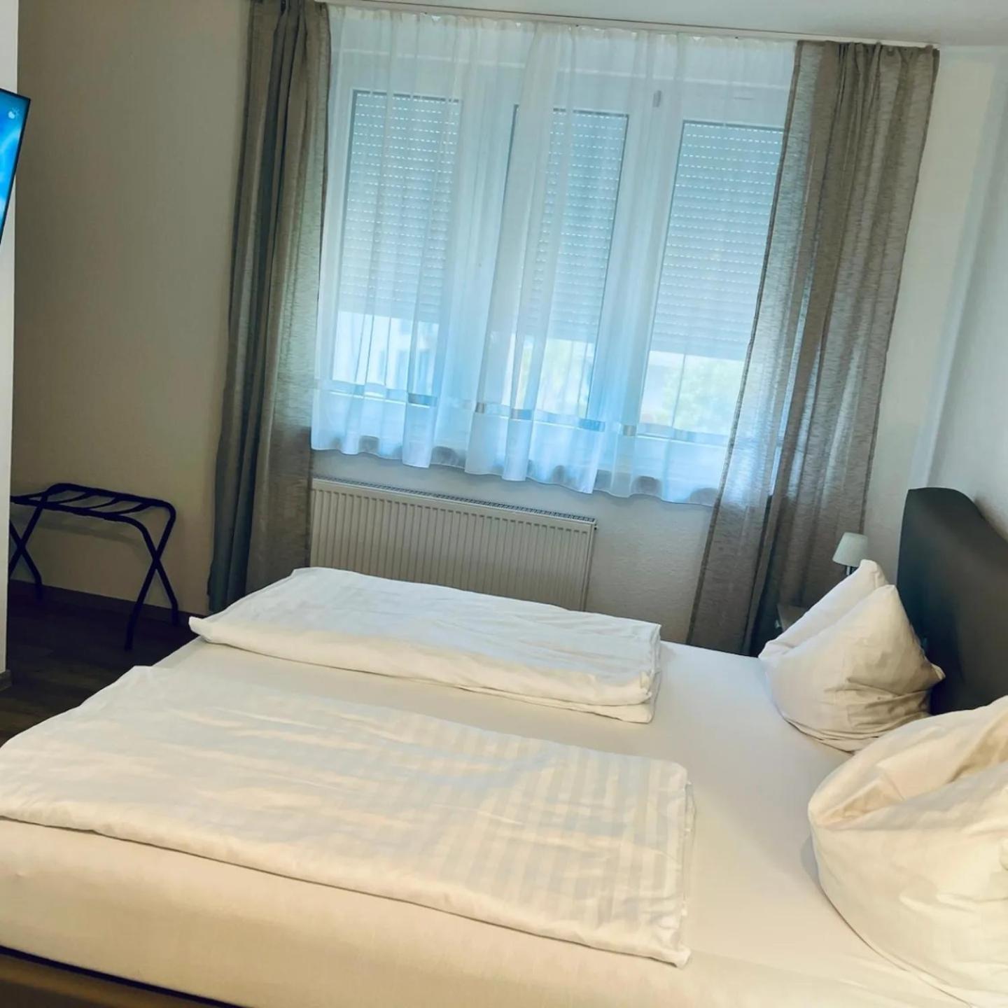 Hotel Pension Wiesenau Salzhausen Dış mekan fotoğraf