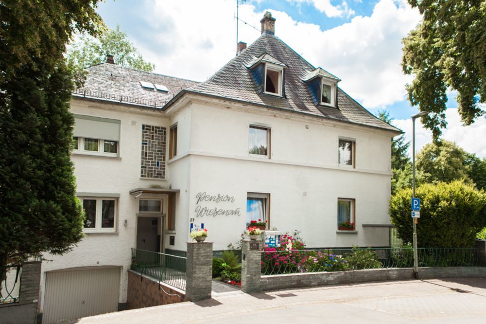 Hotel Pension Wiesenau Salzhausen Dış mekan fotoğraf